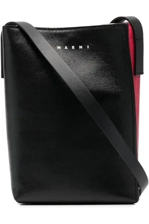 Marni Logo-print single-strap shoulder bag