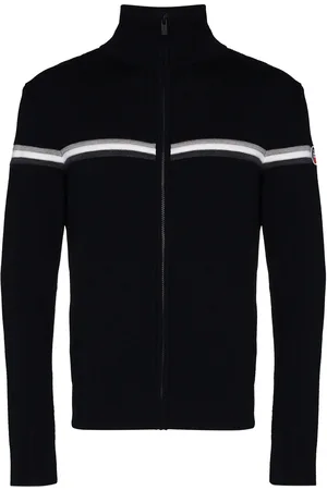 Fusalp Stripe detail zip-up jumper