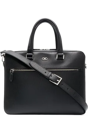 Salvatore Ferragamo Gancini revival briefcase