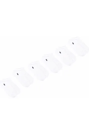 Ralph Lauren Embroidered-logo socks set of 6