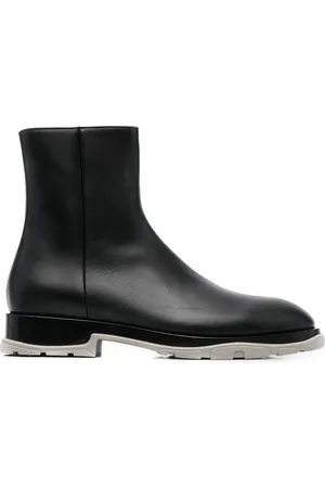 Alexander McQueen Ankle-length leather boots