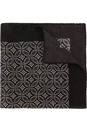 Dolce & Gabbana Geometric print silk pocket square