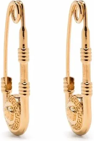 VERSACE Safety pin earrings