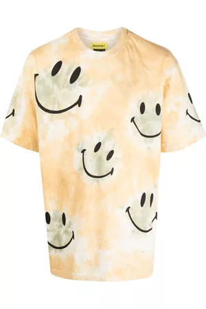 MARKET Men Short Sleeve - X Smiley® tie-dye T-shirt