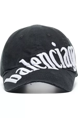 Balenciaga Men Caps - Logo-embroidered baseball cap