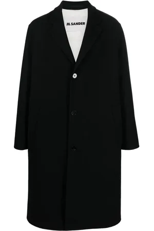 Jil Sander Single-breasted mid-length coat