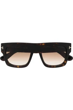 Tom Ford Tortoiseshell square-frame sunglasses