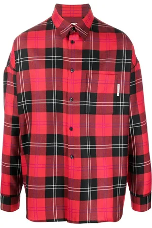 Marni Tartan button-down shirt