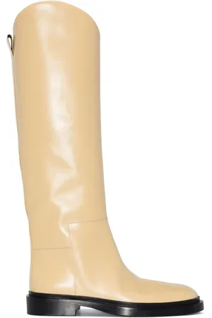 Jil Sander Knee-length leather boots