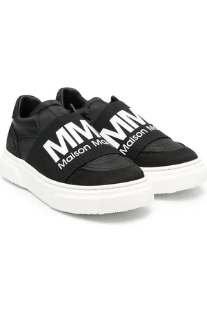 Maison Margiela Logo-strap slip-on sneakers