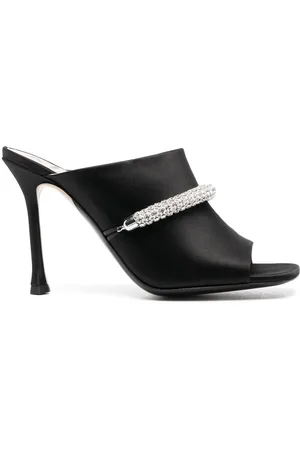 Nº21 Crystal-embellished 110mm mules