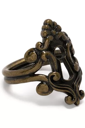 Moschino Women Rings - Keyhole motif ring