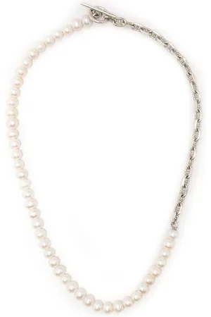 M. COHEN Perla Marinia chain-pearl necklace