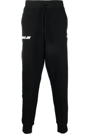 Y-3 Logo-print cotton track pants