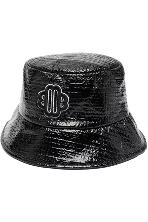 Maje Faux-leather bucket hat