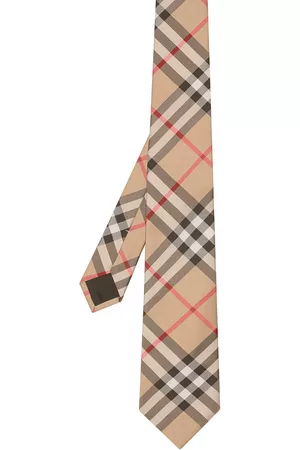 Burberry Modern Cut Vintage Check Silk Tie