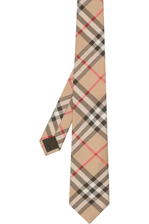 Burberry Modern Cut Vintage Check Silk Tie
