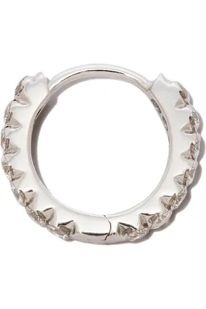 Maria Tash 18kt white Eternity clicker earring