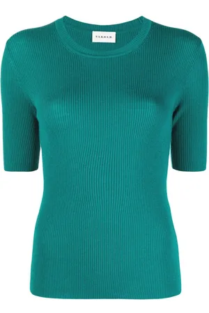 P.A.R.O.S.H. Short-sleeved wool top