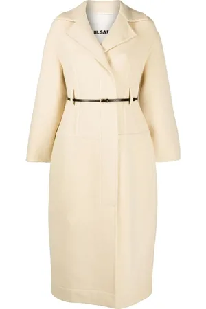 Jil Sander Belted wool coat
