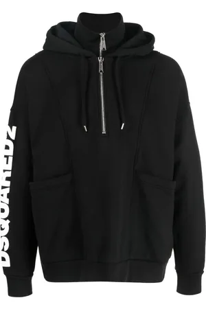 Dsquared2 Logo-print zip-up hoodie