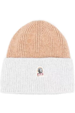 Parajumpers Two-tone logo-patch beanie