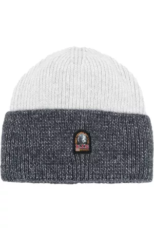 Parajumpers Ribbed logo-patch beanie