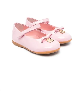 Dolce & Gabbana Logo-plaque ballerina shoes