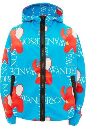 J.W.Anderson Logo-print hooded jacket