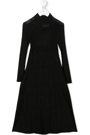 MONNALISA Long sleeve knitted dress