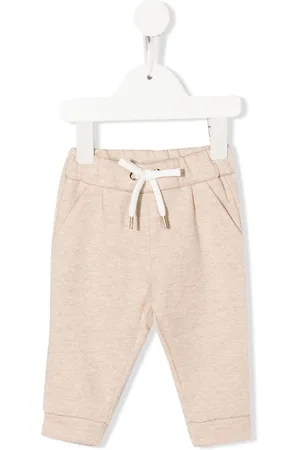 Chloé Cotton drawstring-waist trousers