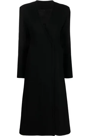 The Attico V-neck long coat
