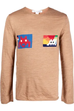 Comme des Garçons Graphic-print round-neck jumper
