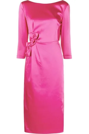 P.A.R.O.S.H. Bow-detail midi dress