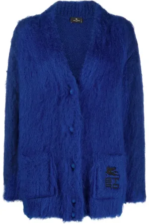 Etro Logo-embroidered cardigan
