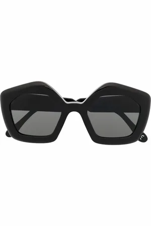 Marni Logo geometric sunglasses