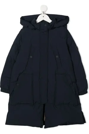 BONPOINT Zip-up hooded padded coat