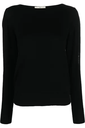 BRUNO MANETTI Crew-neck knitted top