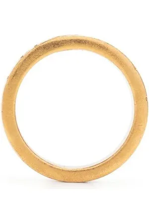 Maison Margiela Numerical engraved hoop earring
