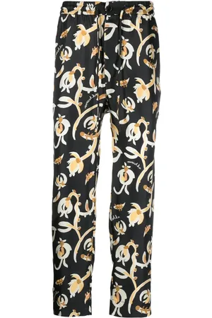 Nanushka Jain floral-print trousers