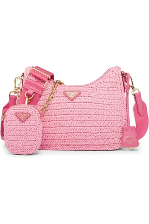 Prada Re-Edition 2005 crochet-knit shoulder bag