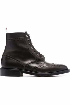 Thom Browne Goodyear-sole Wingtip ankle boots