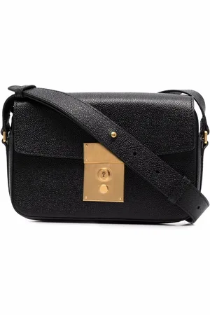 Thom Browne Pebbled camera crossbody bag