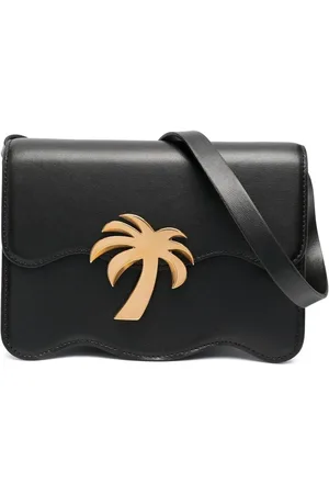 Palm Angels Palm-motif leather shoulder bag