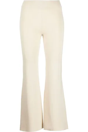 St Agni Flared knitted pants