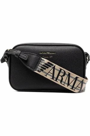 Emporio Armani Logo-print strap crossbody bag