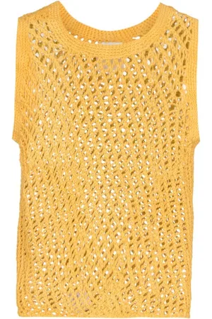 Nicholas Daley Open knit tank top