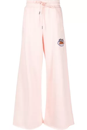 Opening Ceremony Women Pants - Brioches cotton-jersey track pants