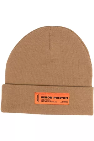 Heron Preston Logo-patch wool beanie