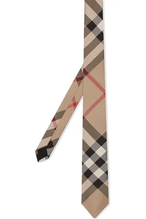 Burberry Classic Cut Check Silk Tie
